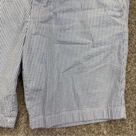 Vineyard Vines Seersucker Men's Blue Striped Breaker Shorts Size 30 - Picture 3 of 14